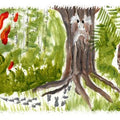 10 x Forest Fire Mice Art Cards