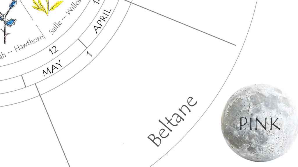 Ogham + Tree Wish + Moons + Calendar = Earth Guide Care Package