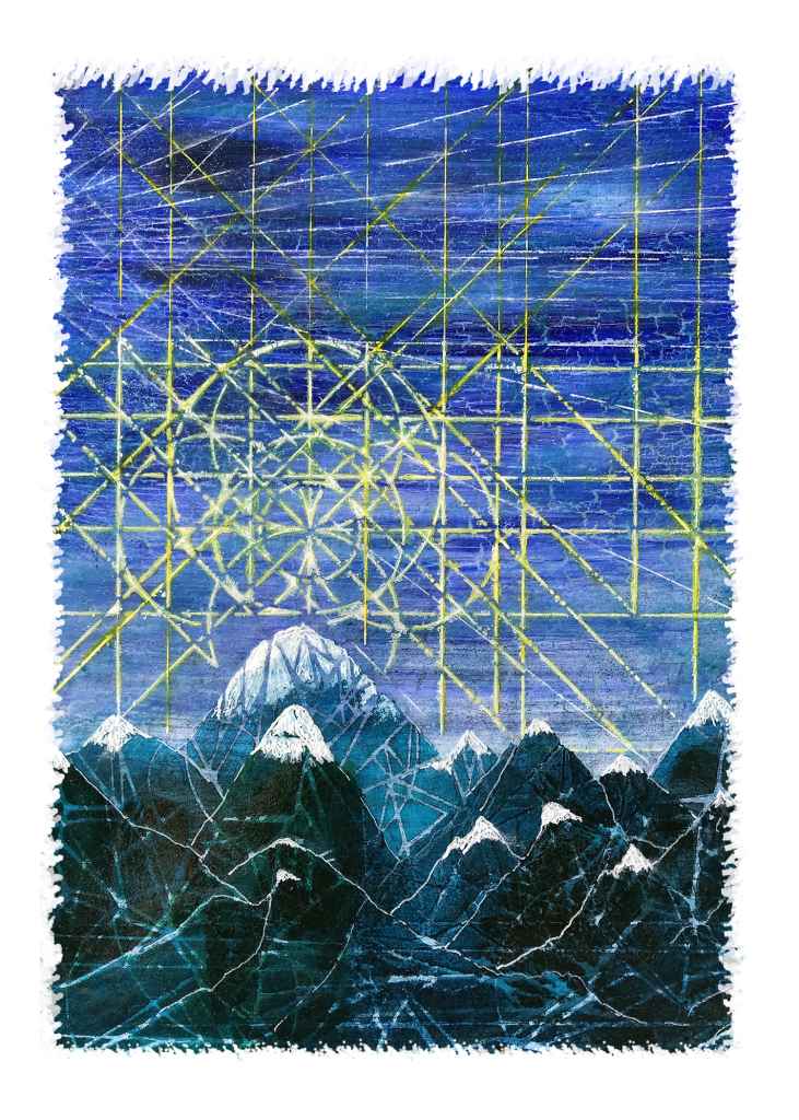 10 x Mountain Art Cards